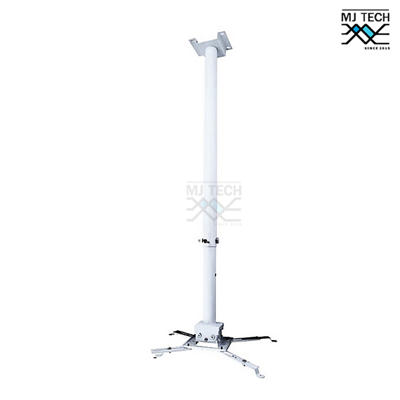ขาแขวนโปรเจคเตอร์ ปรับระดับได้ 80-150 ซม. ไซต์ L สีขาว รุ่น SX-A 1.5 M