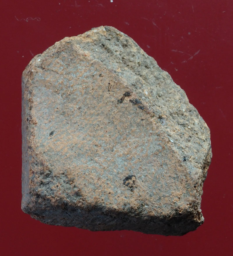 *28631 พระแผงสิบชาติ ตัดเดี่ยว กรุวัดกระชาย อยุธยา เนื้อดิน 13