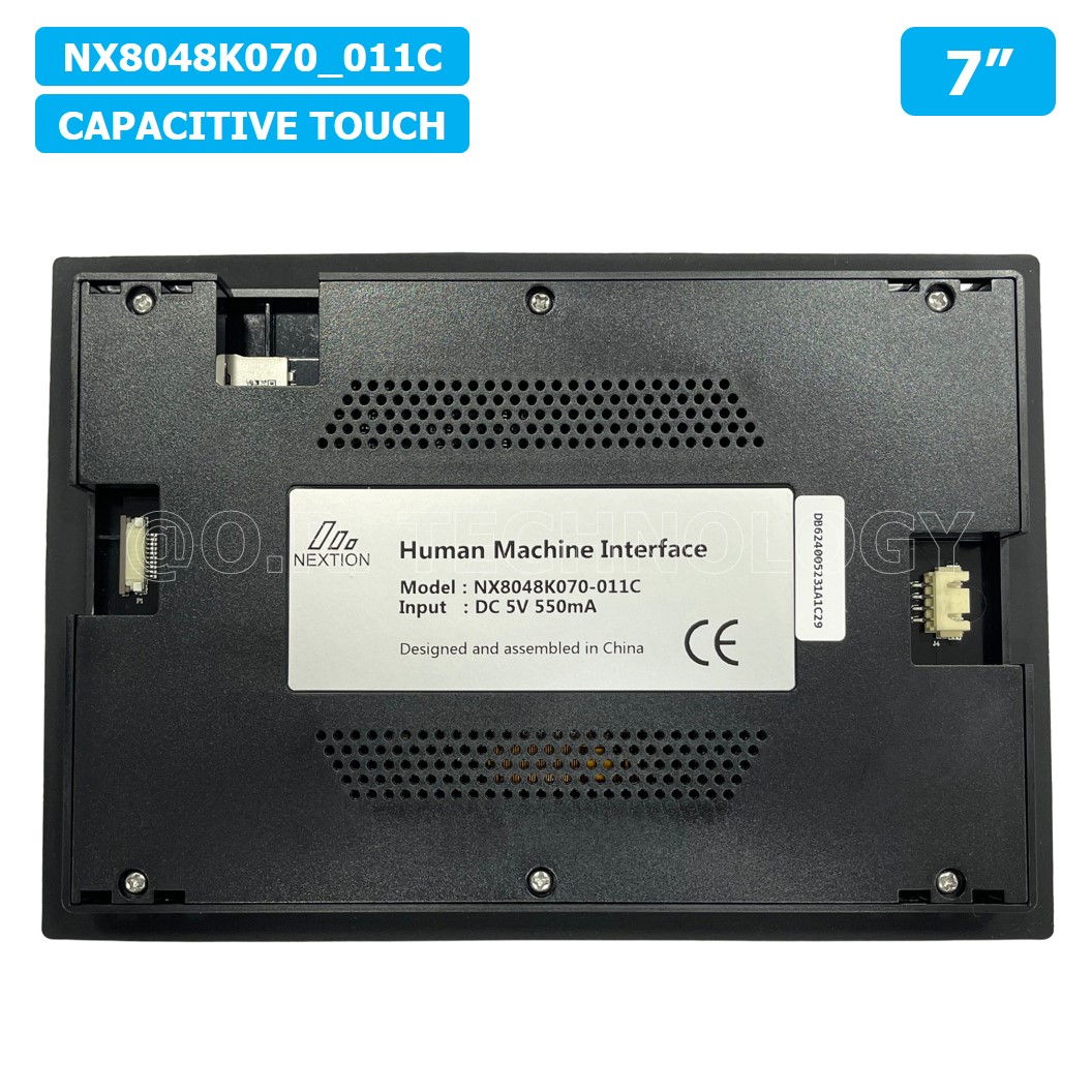 (1ชิ้น) AA380 หน้าจอ Nextion NX8048K070_011C 7 Inch Capacitive Touch Screen Man-machine Interface HMI Kernel Enhanced Version with Protective Shell หน้าจอสัมผัส