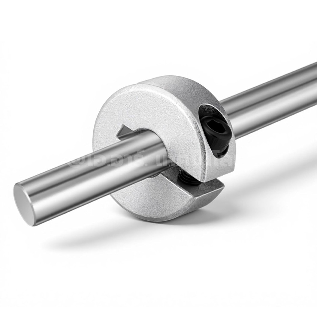 SCSAW ตัวล็อคเพลา อลูมิเนียม รูเพลา 6-30mm Aluminum Shaft Lock Clamp SCSAW Open type Optical Axis collar ตัวล็อคแกน ปลอกสวมแกน ข้อต่ออลูมิเนียม