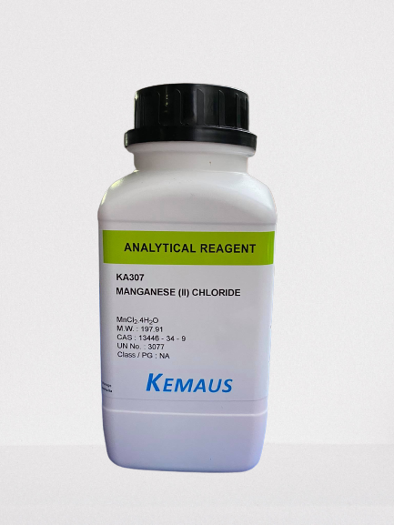MANGANESE CHLORIDE 4 hydrate AR KemAus 500 GM KA307