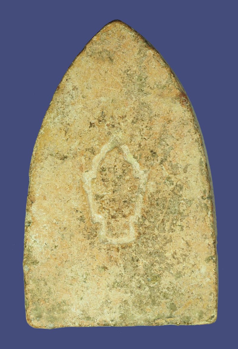 ขายแล้ว*39350 ขุนแผนหลังพานพระศรี หลวงพ่อเปา วัดสวนสำรญ สระบุรี เนื้อดินผสมผง 81