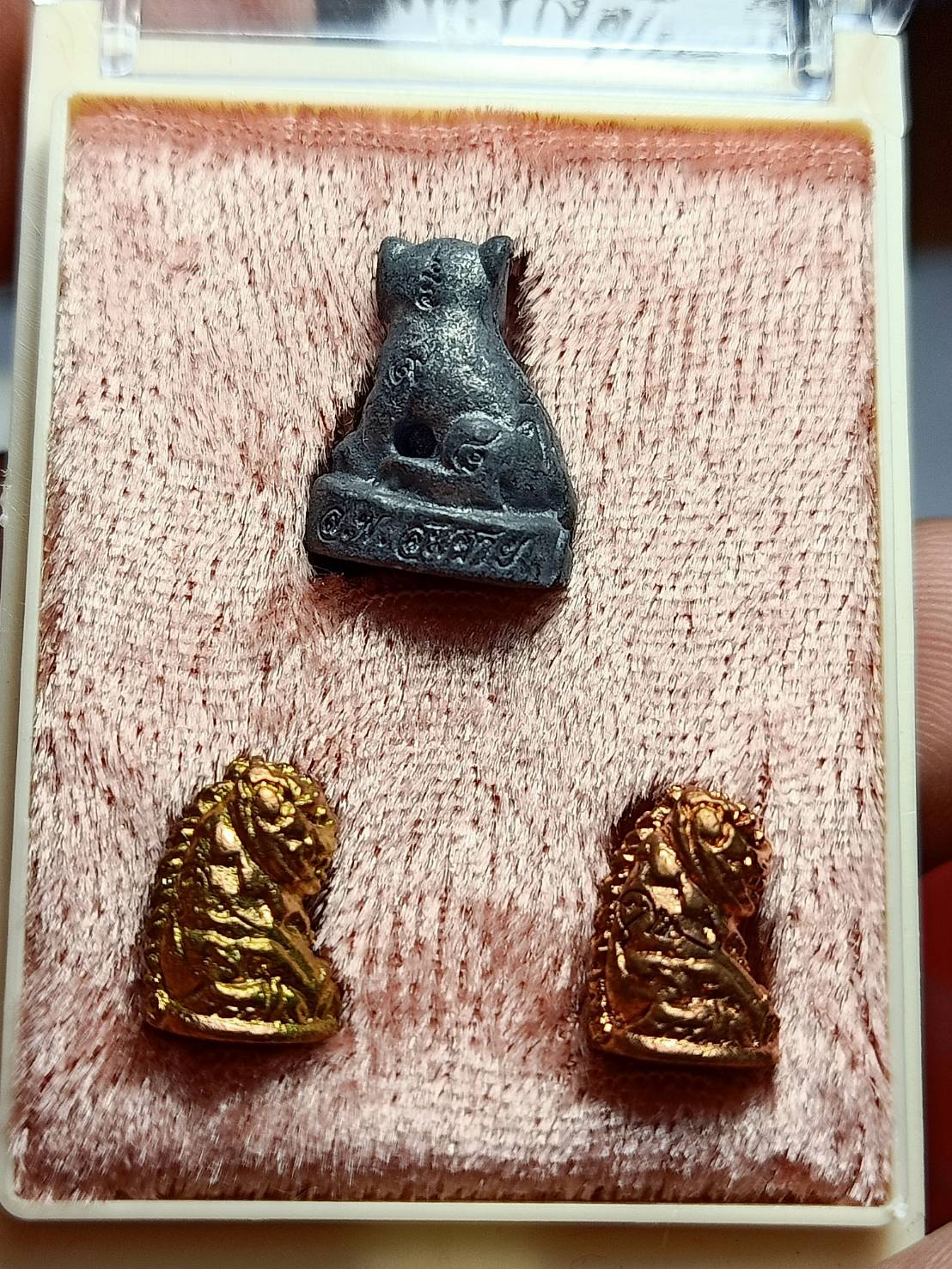 เสือเขี้ยวดาบ หลวงพ่อสมชาย วัดปริวาสราชสงคราม กทม. ปี 2560 พร้อมกล่อง (SKU-11299)