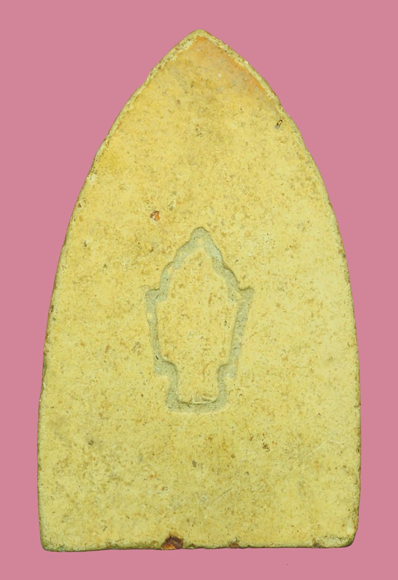 ขายแล้ว*40025 ขุนแผนหลังพานพระศรี หลวงพ่อเปา วัดสวนสำราญ สระบุรี เนื้อดินผสมผง 81