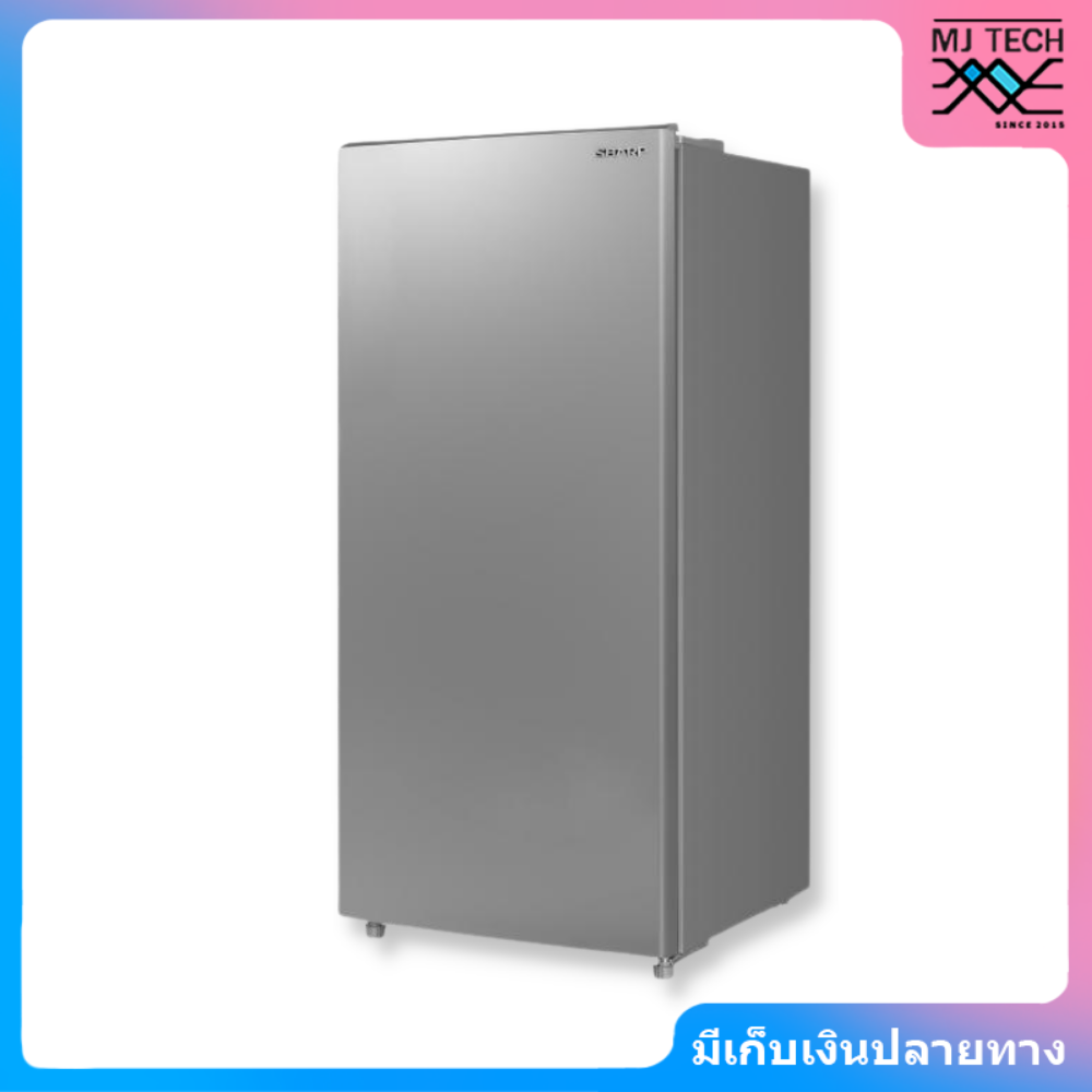 SHARP ตู้เย็น 1 ประตู 6.4 คิว รุ่น SJ-D19ST-SL - Silver