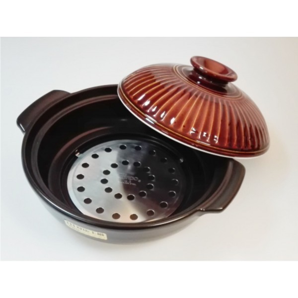 195-5911 Kikka 9 go IH หม้อเคลือบดินเผา(GINPO) ขนาดบรรจุ 2.4 ลิตร