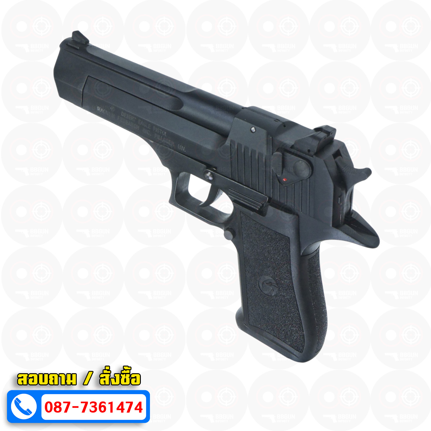 แบลงค์กัน RETAY EAGLE X Desert Eagle สีดำ Black BLANK GUN