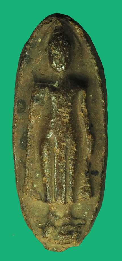 ///ขายแล้ว///*37045 "พระภูทราวดี" ขุนพันธ์ จัดสร้าง จากหัวว่านป่า 400 ชนิด เนื้อสมเด็จโต เกจิดัง เนื้อดินผสมผงว่าน 9.1