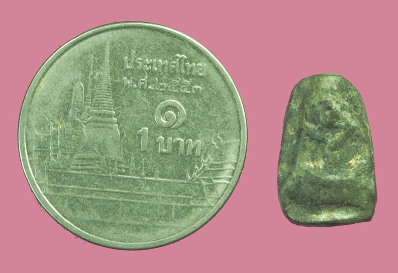 ขายแล้ว*40100 พระแผง 21 องค์ยอด กรุวัดราชบูรณะ อยุธยา เนื้อชินเงิน 13