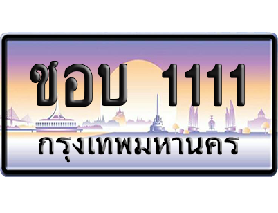 ทะเบียน 1111 ป้ายประมูล ชอบ 1111 ผลรวมดี 14 ป้าย VIP (5)