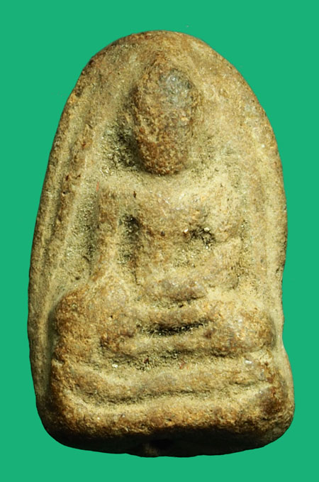 ขายแล้ว*36691 พระพิมพ์วัดตะไกร แม่ชีบุญเรือน วัดอาวุธ ปี 2499 เนื้อดิน 9.1