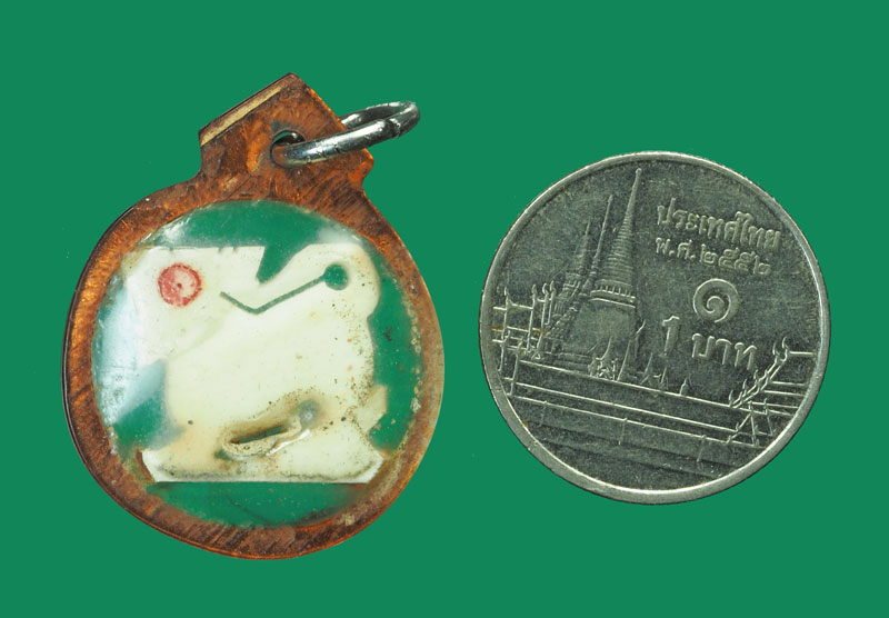 *32554 สิงห์แกะ เลี่ยมพลาสติก ไม่ทราบที่และปีสร้าง 12