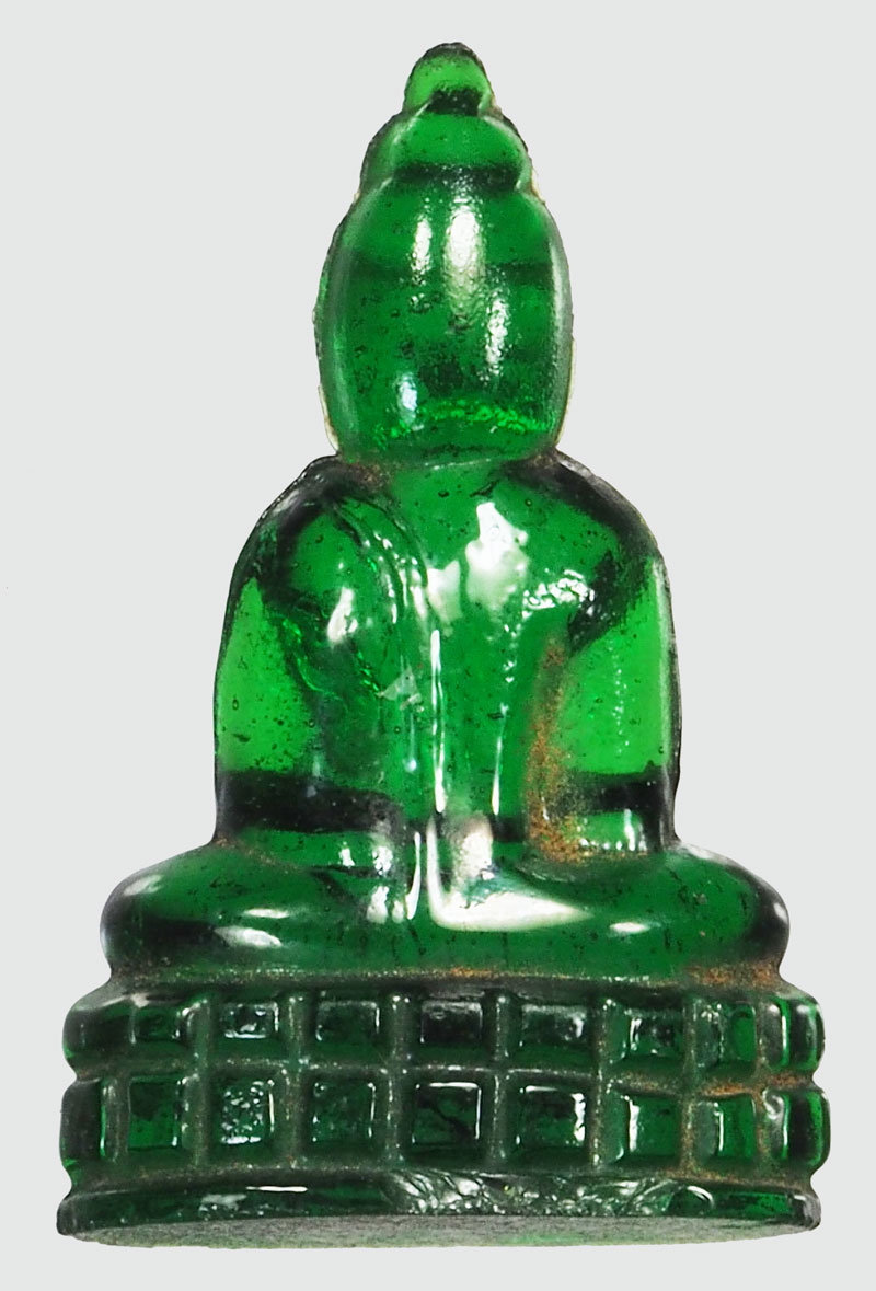 ขายแล้ว*37660 พระแก้ว เนื้อเขียว ไม่ทราบที่และปีสร้าง 3
