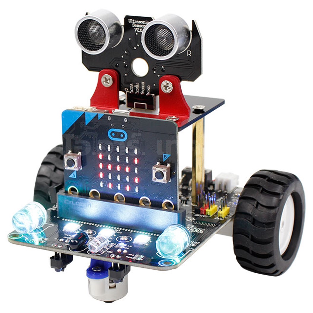 Yahboom ชุดหุ่นยนต์ไมโครบิต Micro:bit Smart Robot Car Bitbot for Microbit V2/V1.5 (รวมบอร์ด/ไม่รวมบอร์ด)