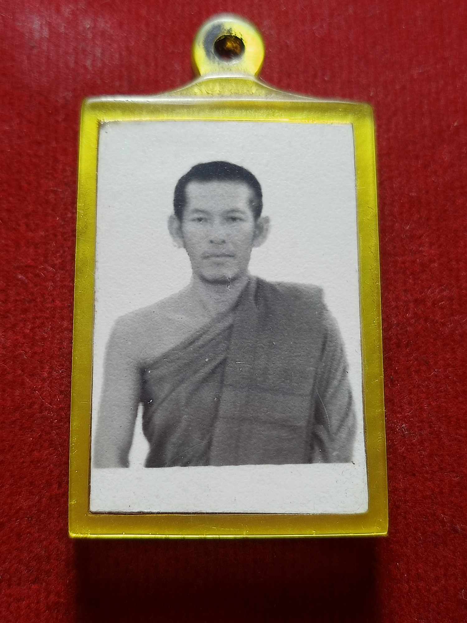 รูปถ่ายหลวงปู่แหวน หลังไม่ทราบหลวงพ่อ (SKU-03824)