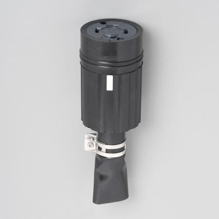 AMERICAN DENKI 4664RW 3-Pole 4-Wire Grounding 60A 600V Connector Body (Rubber Housing)