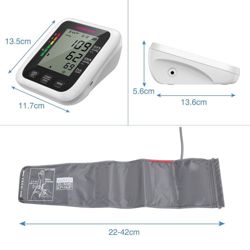 เครื่องวัดความดันดิจิตอล JUMPER รุ่น JPD-HA100