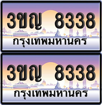 ทะเบียน 8338 PAITABIEN – 3ขญ 8338 เลขประมูล (5)