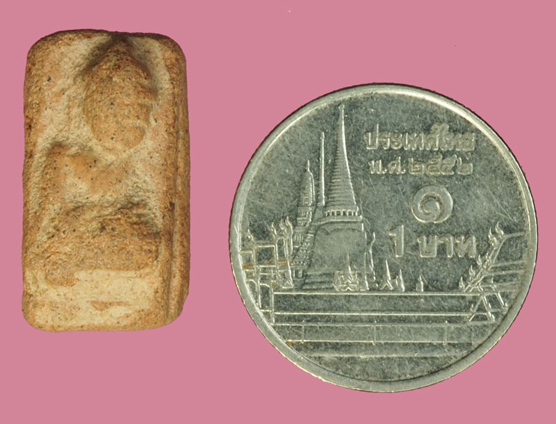 *37704 พระร่วงนั่ง กรุจรเข้ร้อง พิมพ์มารวิชัย เนื้อดิน จ.สุโขทัย 13