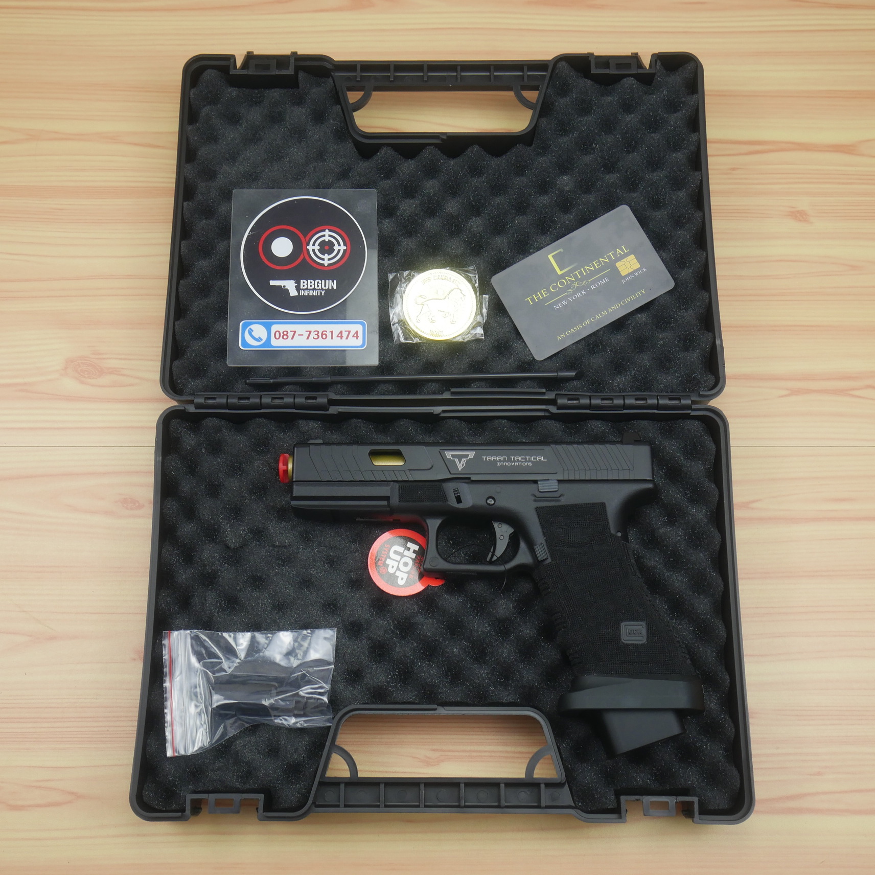 บีบีกันอัดแก๊ส Double Bell 769Z - Glock 17 TTI Combat Master BB GUN