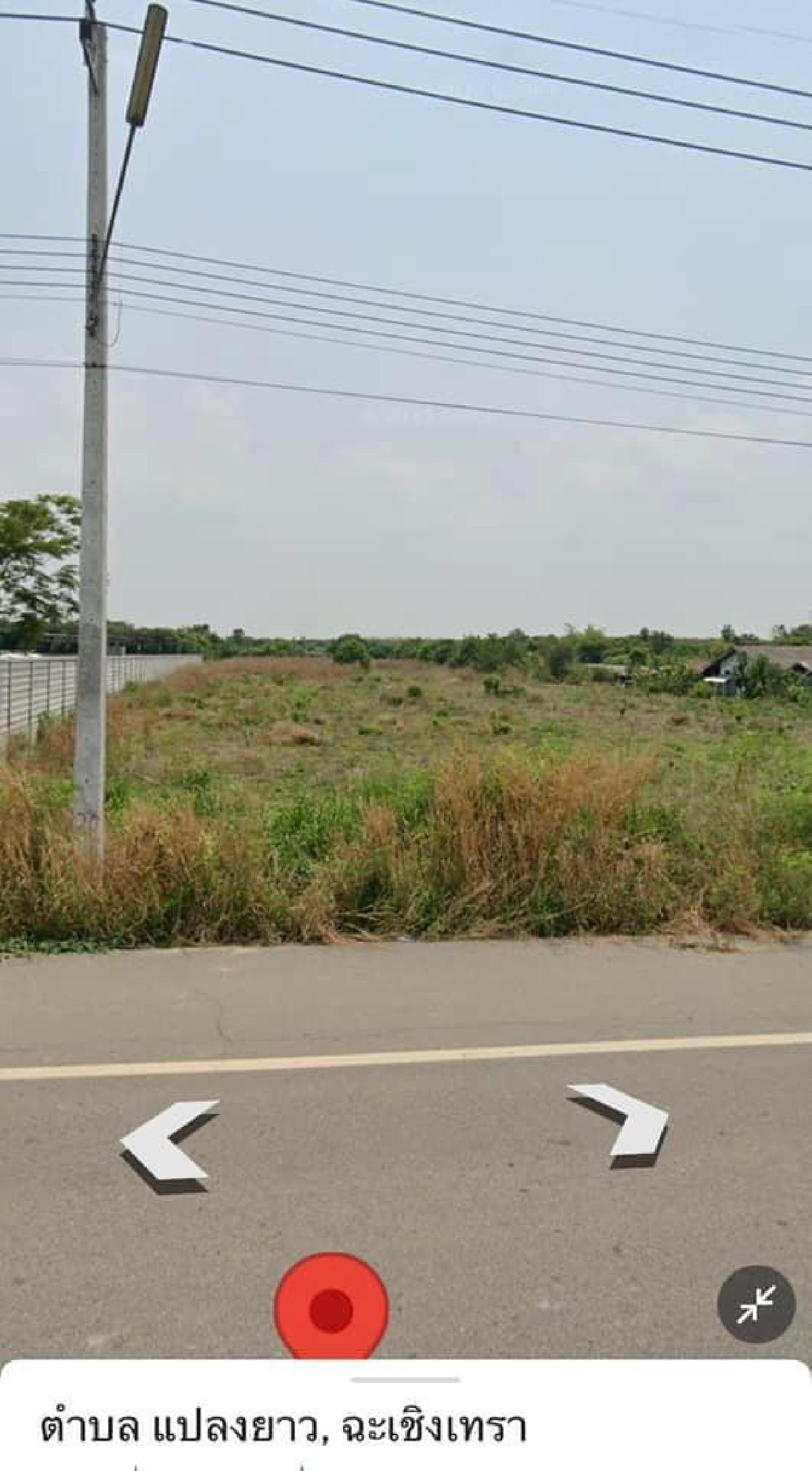 ขายที่ดิน 8 ไร่ แปลงยาว ฉะเชิงเทรา | หน้ากว้าง 55 ม. ติดถนนลาดยาง | เจ้าของขายเอง