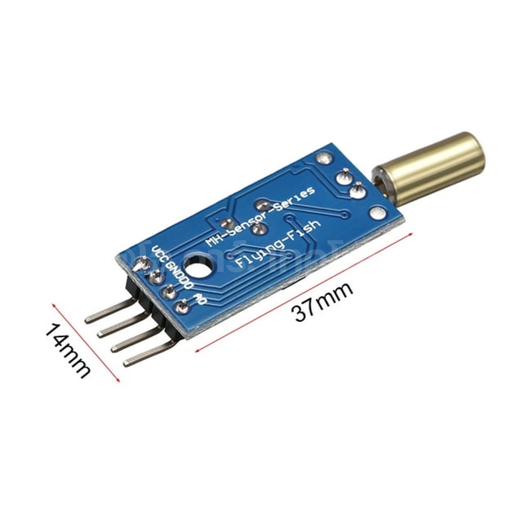 (1ชิ้น) AB137 โมดูลสวิตช์ตรวจจับการเอียง การสั่น SW520D Tilt Sensor Module