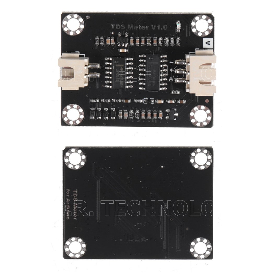 (1ชิ้น) AB202 โมดูลตรวจสอบคุณภาพน้ำ Analog TDS Sensor Module เซนเซอร์วัดคุณภาพน้ำ ทดสอบคุณภาพน้ำ เซ็นเซอร์วัดค่าการนำไฟฟ้าของน้ำ
