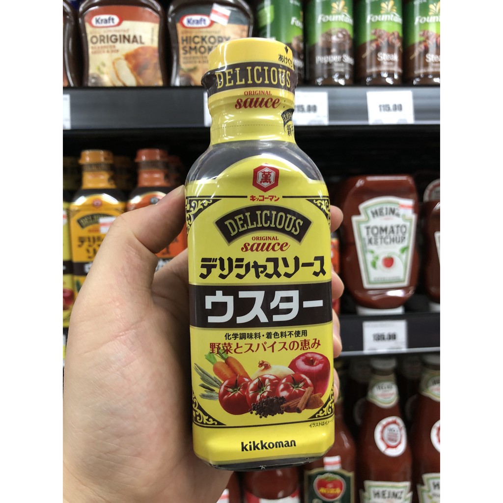 คิคโคแมน ดิลิเชียส ซอส 300 มล. Kikkoman Delicious Sauce 300 ml.