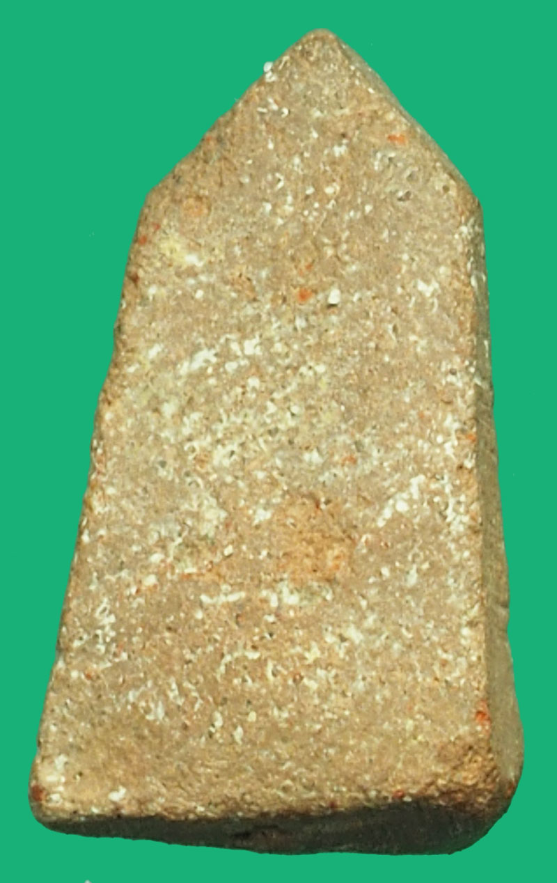 *37171 พระเนื้่อดินผสมผง ขนาดเท่ากับพระรอด ไม่ทราบที่และุปีสร้าง 3