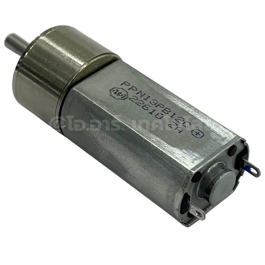 16GA มอเตอร์เกียร์ 16GA-050 DC 6V/12V 10RPM-1200RPM Gear Motor DC แกนขนาด 3mm D Shaft มอเตอร์ มอเตอร์ตัวเล็ก 6VDC/12VDC 10/60/100/200/400/600/800/1000/1200RPM