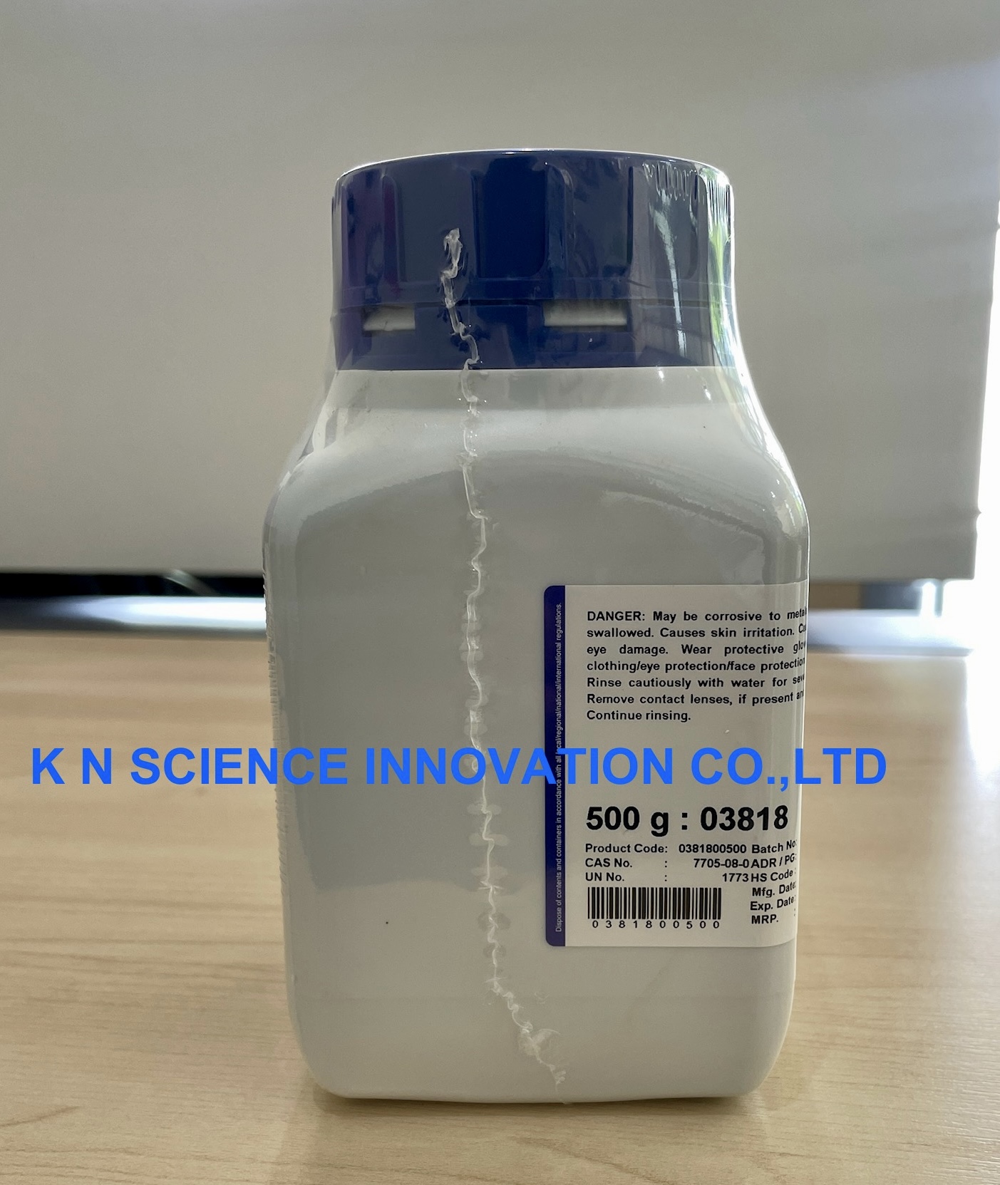 Ferric chloride anhydrous, AR (Iron (III) chloride anhydrous) , 500 g, Loba 0381800500