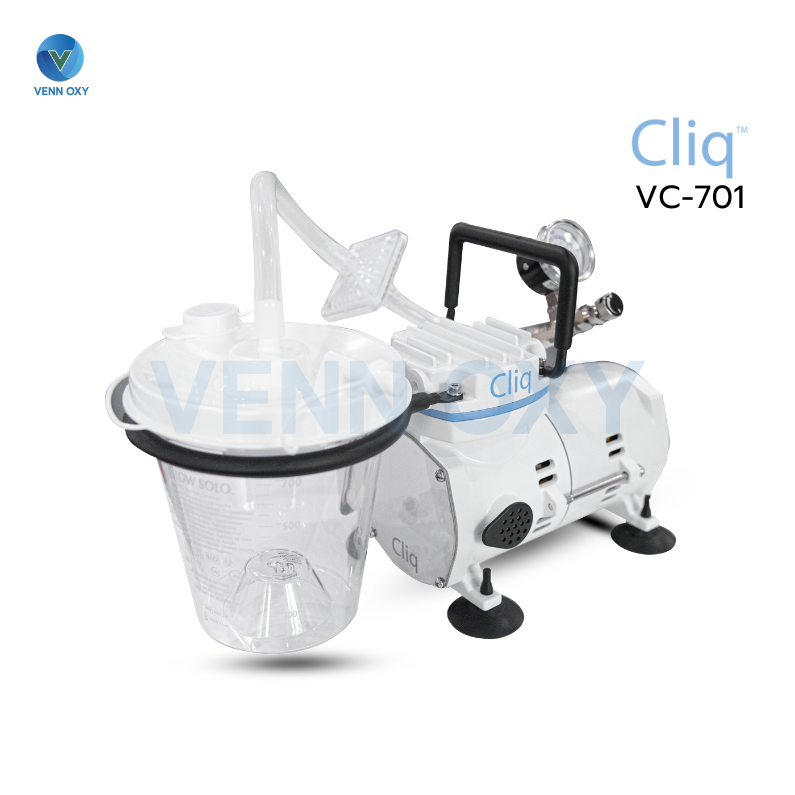 รุ่นใหม่ เครื่องดูดเสมหะ Cliq รุ่น VC-701