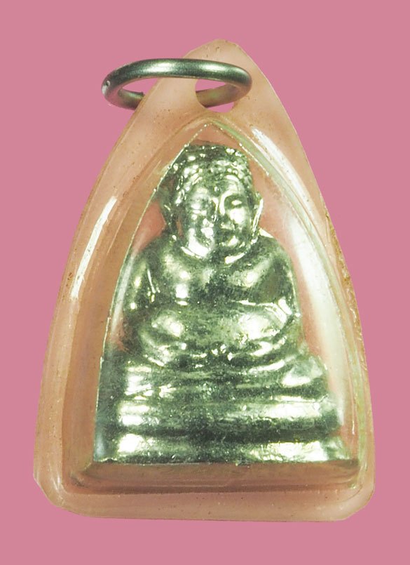 *39852 พระสังกัจจายณ์ หลวงพ่อทอง วัดสระแก้ว สระแก้ว เลี่ยมพลาสติกเดิมจากวัด 80