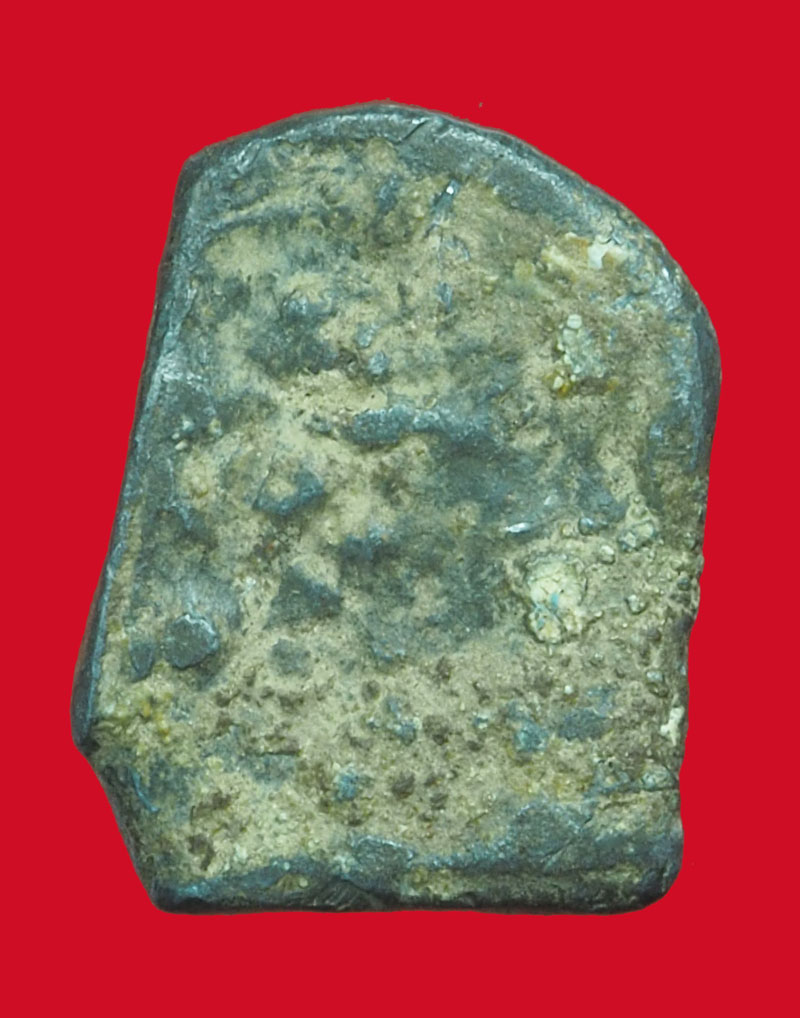 *33379 พระซุ้มกอ กรุวัดสุวรรณ อ่างทอง เนื้อชินตะกั่วสนิมแดง 13