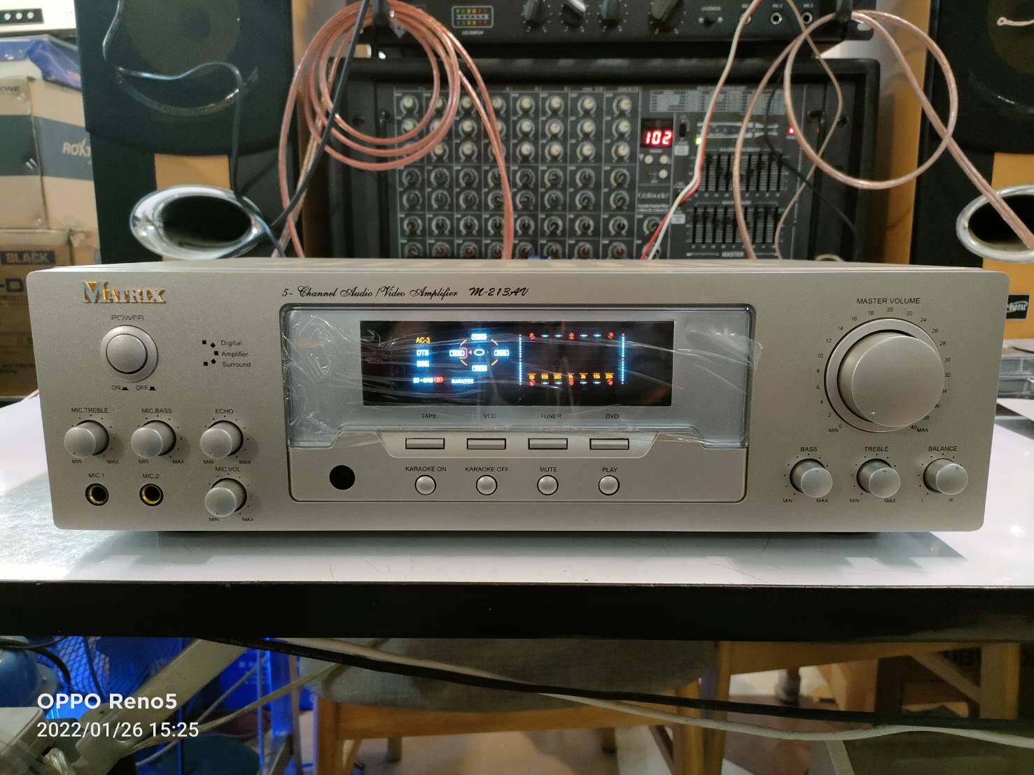 MATRIX M 213 AU แอมป์ PROLOGIC SURROUND 5.1 CH