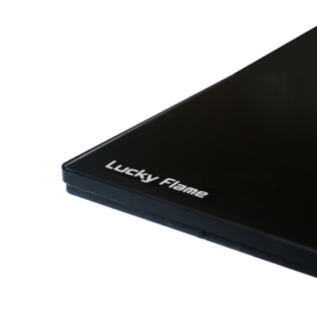 Lucky Flame เตาฝัง รุ่น LGS-972 หน้ากระจกนิรภัย (เลือกหัวปรับได้)