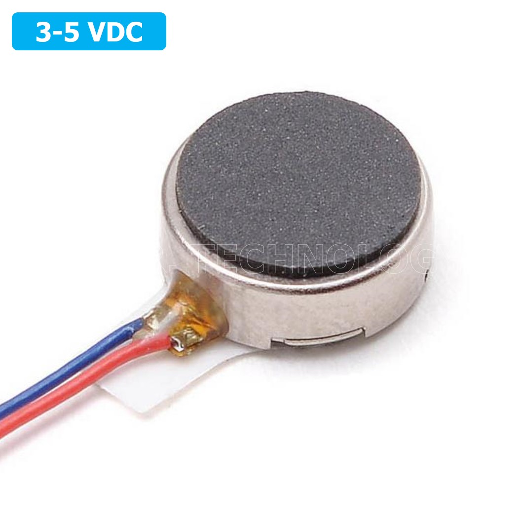 (1ชิ้น) AC119 มอเตอร์สั่น ขนาดเล็ก 3-5VDC 1027 Mobile Phone Flat Vibration Motor มอเตอร์สั่นมือถือ