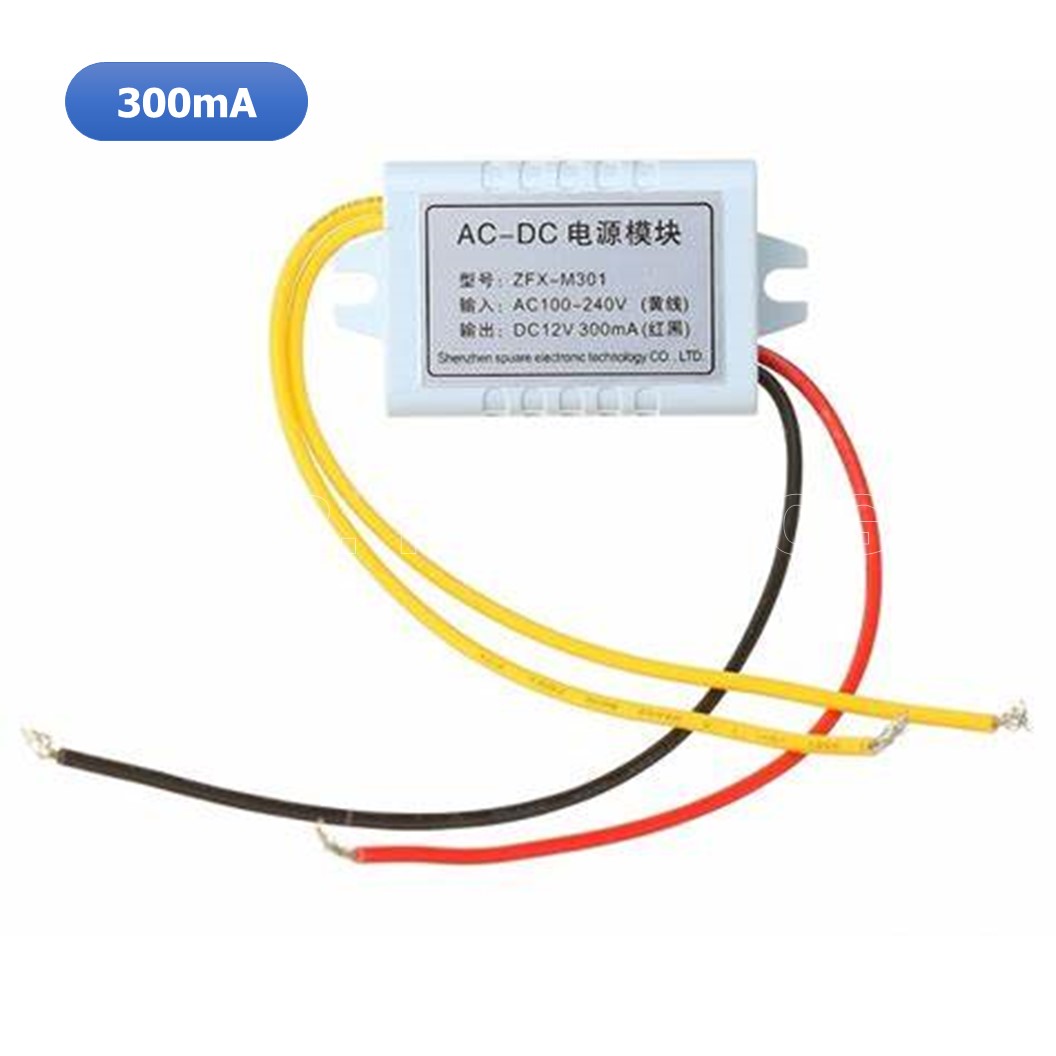 (1ชิ้น) AA671 ตัวแปลงไฟ สวิตชิ่ง AC100-240V to DC12V 300MA Switching Power Module ZFX-M301