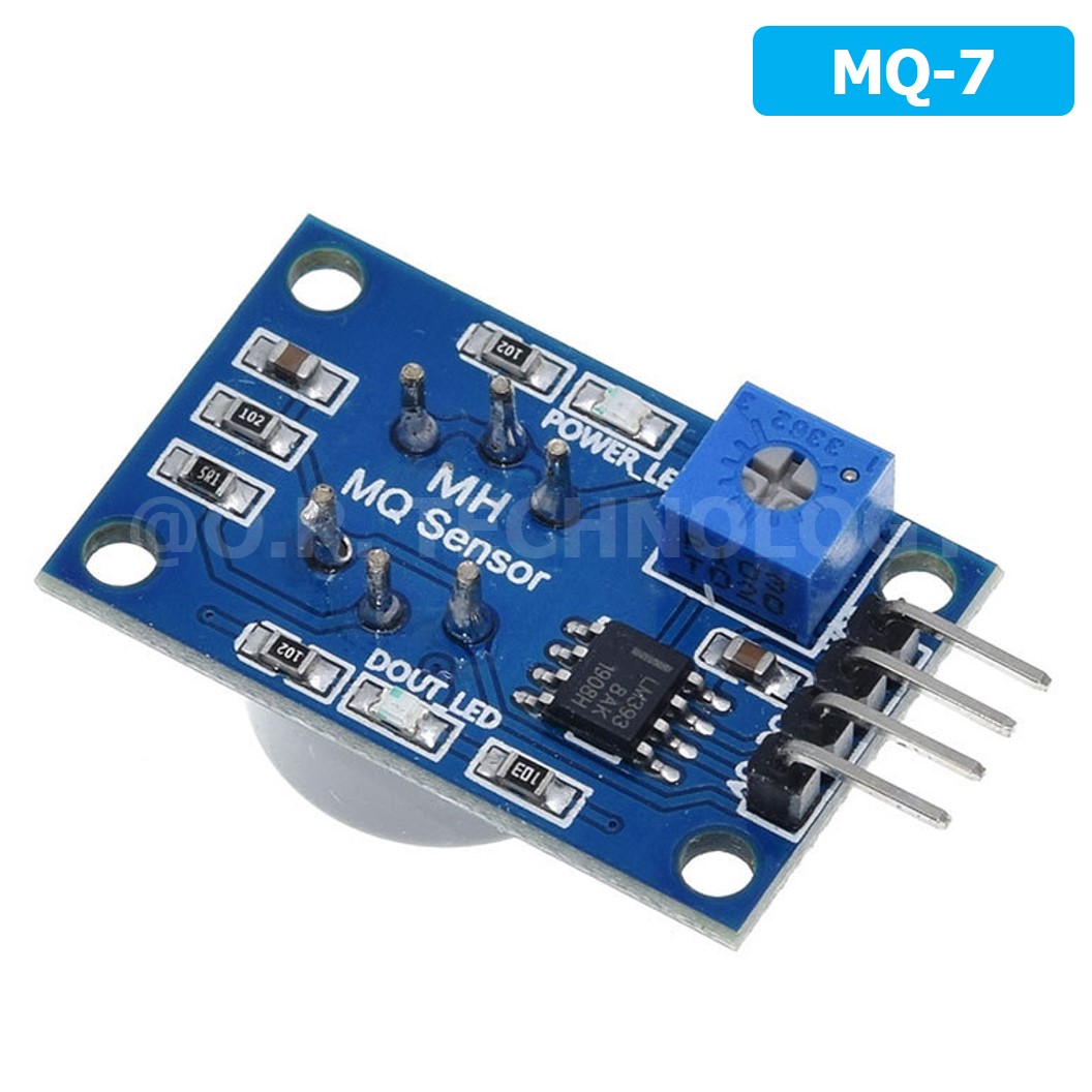 AB051 MQ-7 เซนเซอร์ตรวจจับ ก๊าซคาร์บอนมอนอกไซด์ CO Carbon Monoxide Coal Gas Sensor Detection เซนเซอร์แก๊ส เซนเซอร์ตรวจจับก๊าซ