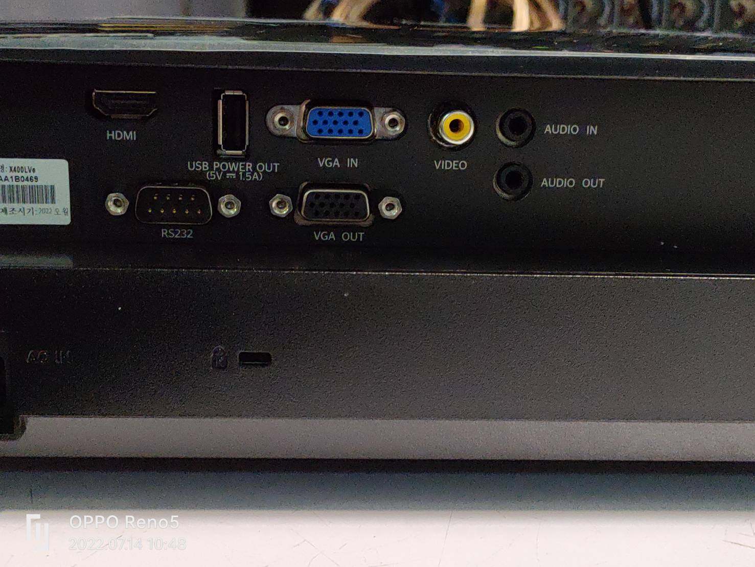 OPTOMA X 400 LVE ความสว่าง 4000 ลูเมนส์ ANSI ระบบ DLP (ไม่รวมจอ)