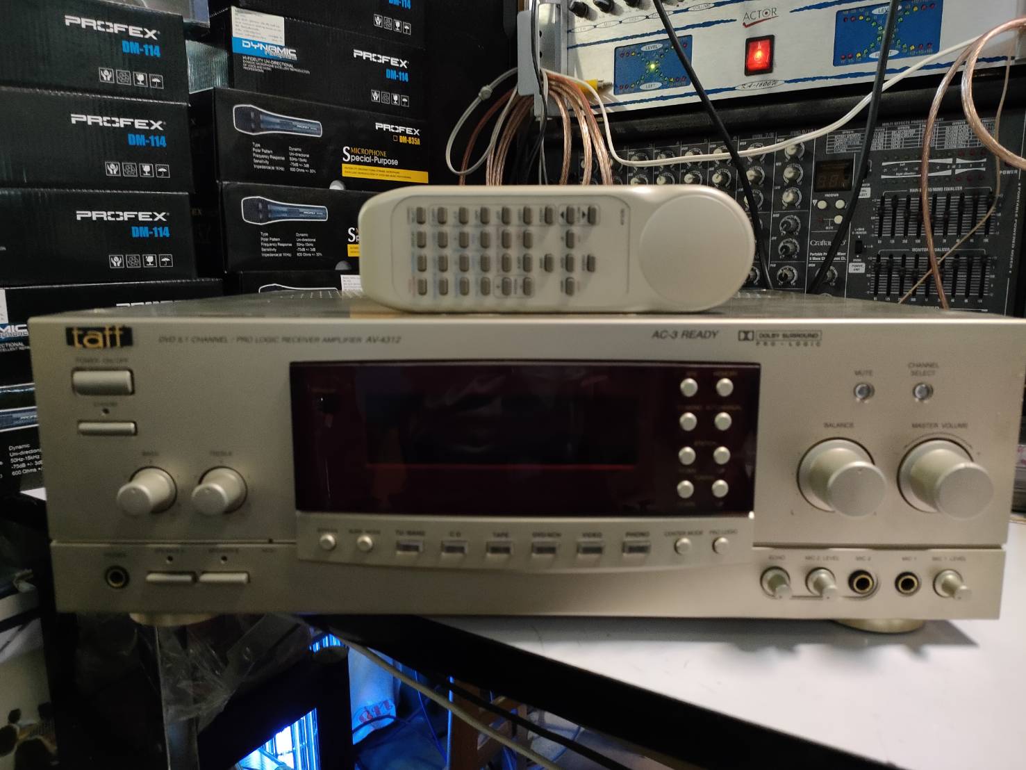 TAFF AC 3 READY DOLBY SURROUND (RECEIVER) รุ่น AV-4312 สินค้าลดราคาพิเศษ **ส่งฟรี** (ยกเว้นเขตพิเศษ)