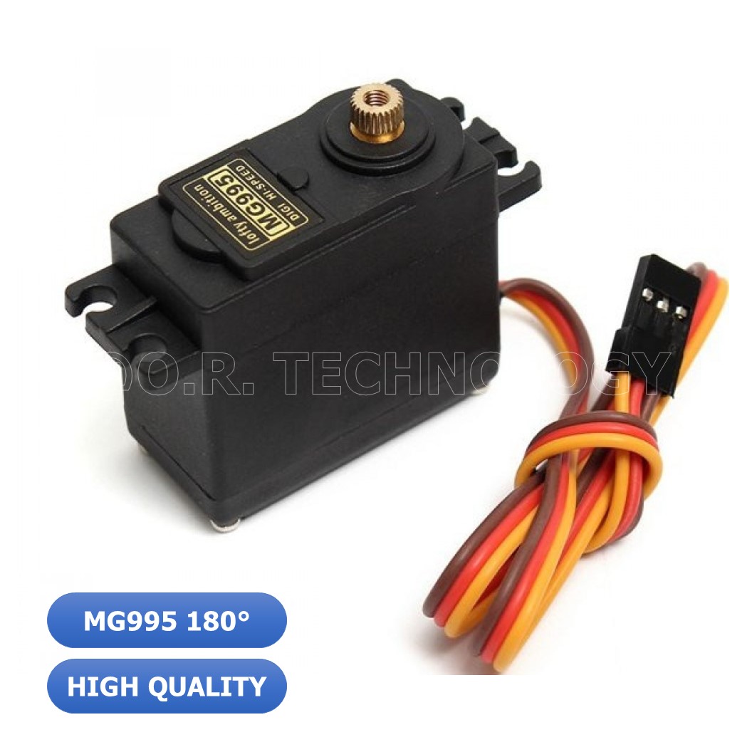 (1ชิ้น) AA022 เซอร์โวมอเตอร์ คุณภาพสูง Servo MG995 12KG 180 องศา high quality