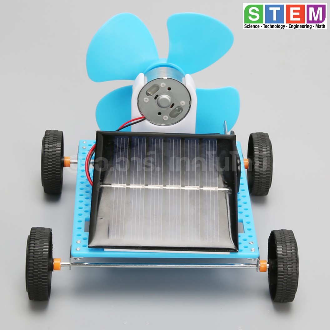 T-S39 ชุดประกอบไม้ รถพลังงานแสงอาทิตย์ Solar Wind Car Wooden Kit STEM Education ของเล่นเสริมทักษะ เสริมพัฒนาการ ชุดเรียนรู้ ชุดทดลอง รถแรงดันลม โซล่าเซลล์