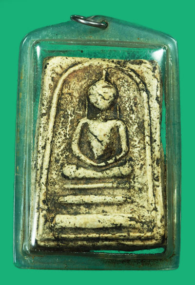 ขายแล้ว*35076 พระสมเด็จไกรเซอร์ พิมพ์ใหญ่ เจ้าคุณสุพจน์ วัดสุทัศน์เทพวราราม กรุงเทพ เลี่ยมพลาสติกเก่า 9