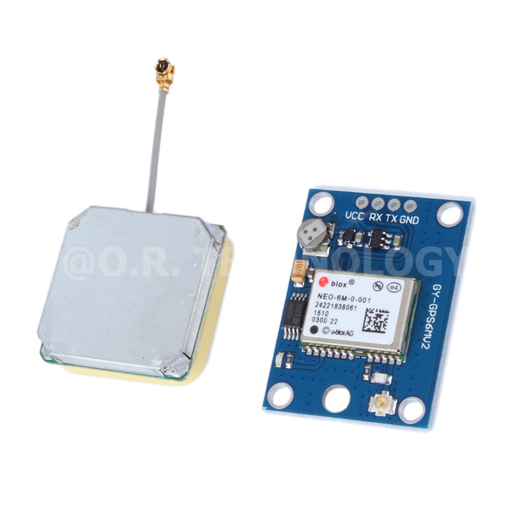 (1ชิ้น) NA058 โมดูล จีพีเอส Ublox NEO-6M GPS Module with EEPROM for C/AeroQuad with Antenna for Flight Control GYNEO6MV2
