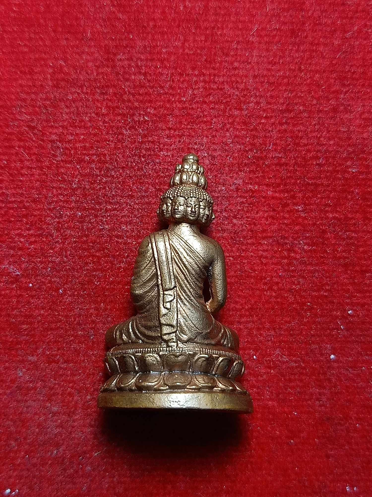 รูปหล่อพระมหาเศรษฐีนวโกฏิ เจ้าคุณธงชัย วัดไตรมิตรและวัดสระเกศ กทม. พิมพ์เล็ก เนื้อนวโลหะ อ.ลักษณ์ เรขานิเทศสร้าง (SKU-03370)