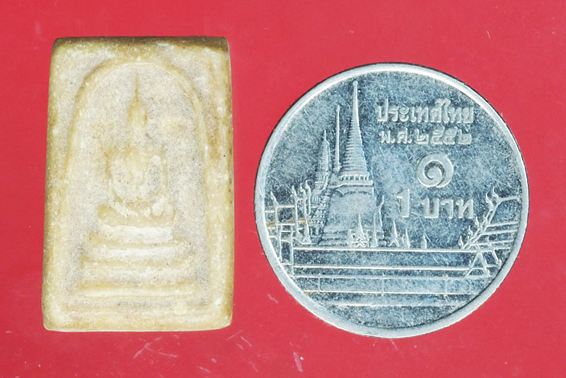 *29420 พระสมเด็จคะแนน เนื้อผงน้ำมัน เก่า พอมีอายุ ไม่ทราบที่ 9