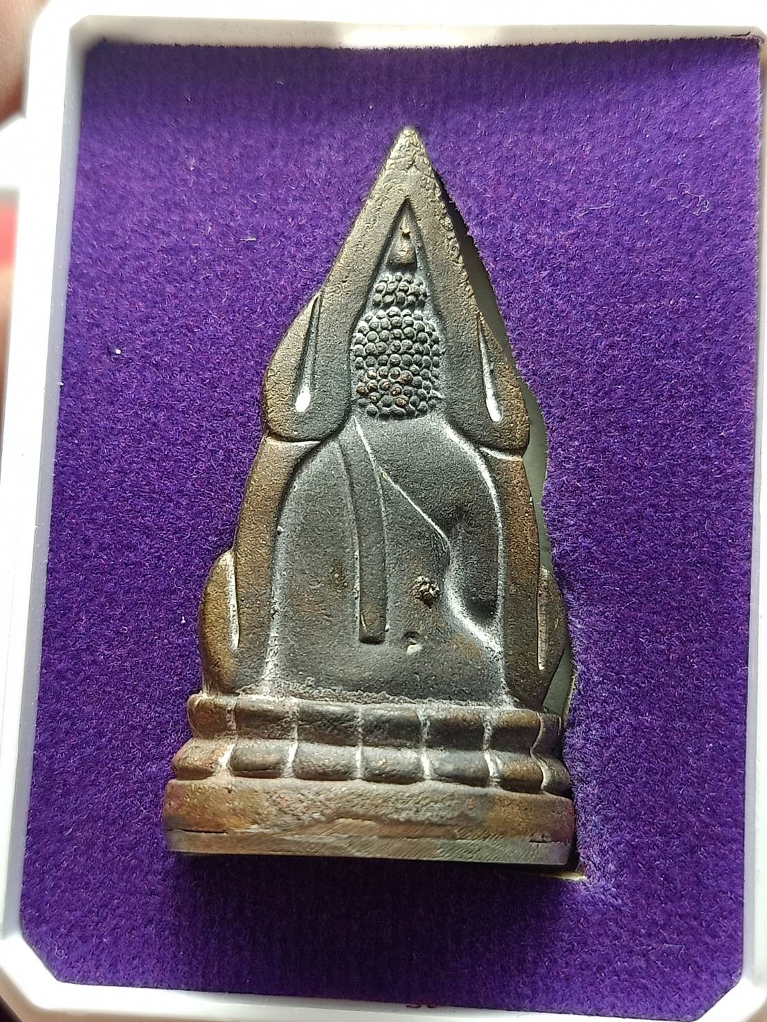 พระกริ่งพุทธชินราช ญสส.87 ทรงเมตตาอธิษฐานจิต วัดบวรนิเวศวิหาร ปี 2543 พร้อมกล่อง (SKU-10469)