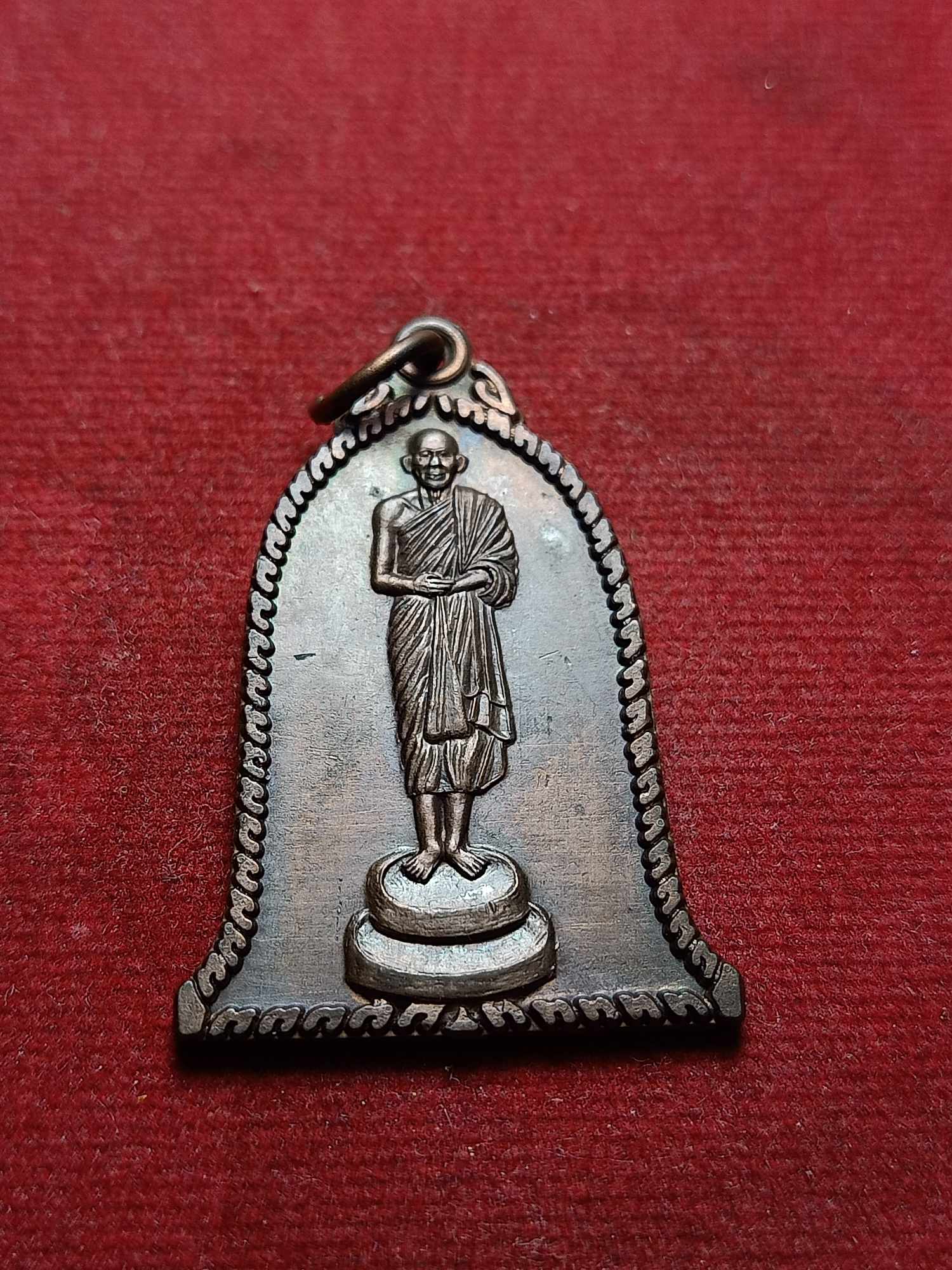 เหรียญระฆังหลวงพ่อเกษม สำนักสุสานไตรลักษณ์ จ.ลำปาง ปี 2536 (SKU-03785)