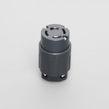 AMERICAN DENKI 4224N,4224N-IV 3-Pole 4-Wire Grounding 20A 250V Connector Body (Nylon Housing)